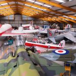 National Air Museum Hangar with different types of aircraft inside