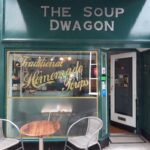 The front of the soup dwagon restaurant